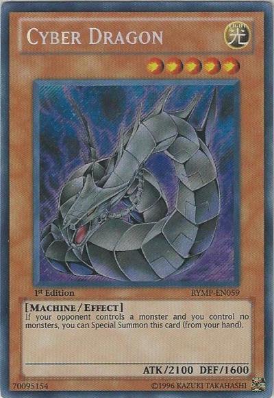 Cyber Dragon [RYMP-EN059] Secret Rare - Josh's Cards