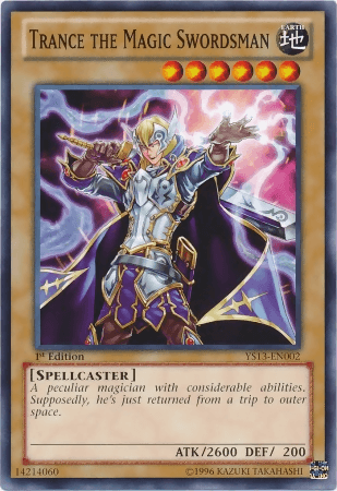 Trance the Magic Swordsman [YS13-EN002] Common - Josh's Cards