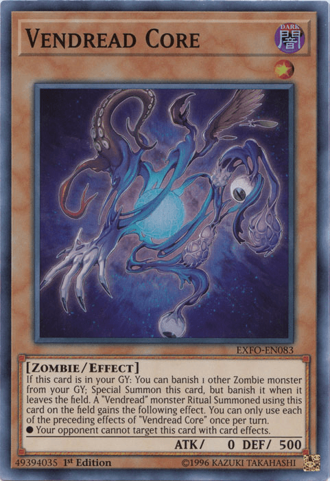 Vendread Core [EXFO-EN083] Super Rare - Josh's Cards