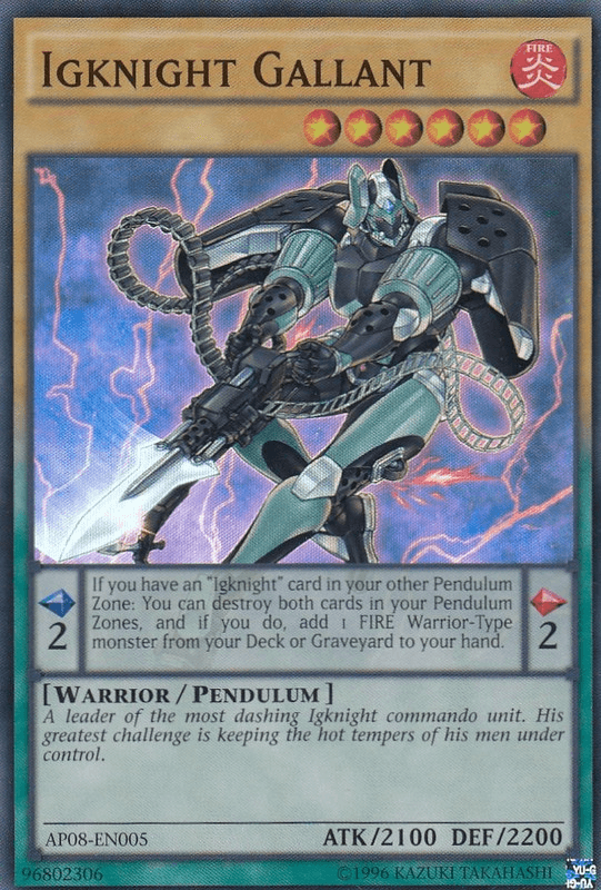 Igknight Gallant [AP08-EN005] Super Rare - Josh's Cards