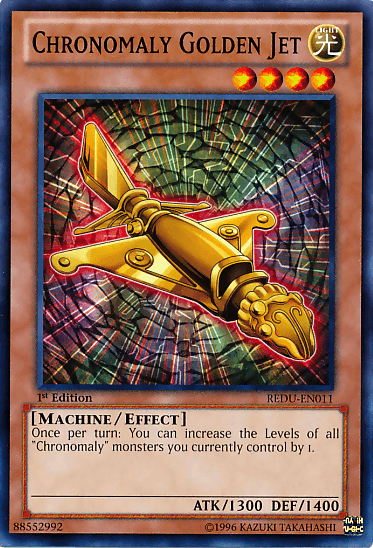 Chronomaly Golden Jet [REDU-EN011] Common - Josh's Cards
