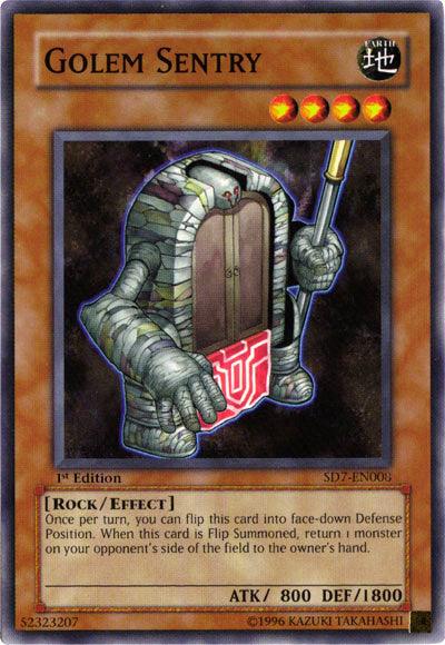 Golem Sentry [SD7-EN008] Common - Josh's Cards