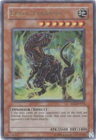 Black Tyranno [IOC-EN075] Ultra Rare - Josh's Cards