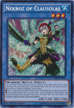 Nekroz of Clausolas [THSF-EN013] Secret Rare - Josh's Cards