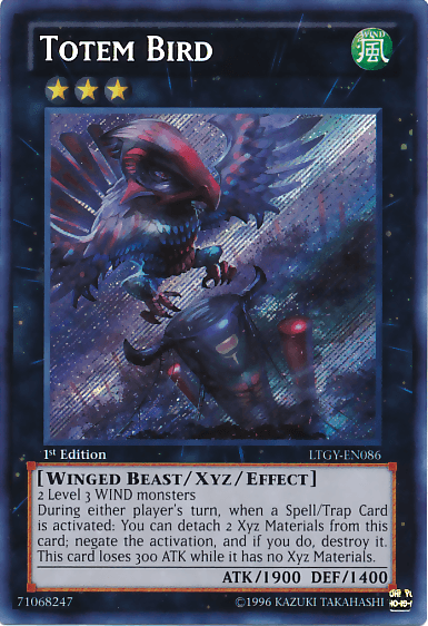 Totem Bird [LTGY-EN086] Secret Rare - Josh's Cards