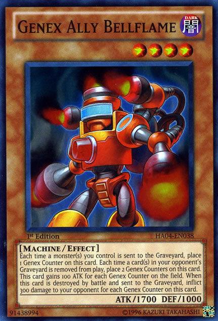 Genex Ally Bellflame [HA04-EN038] Super Rare - Josh's Cards