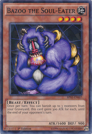 Bazoo the Soul-Eater [BP03-EN002] Shatterfoil Rare - Josh's Cards