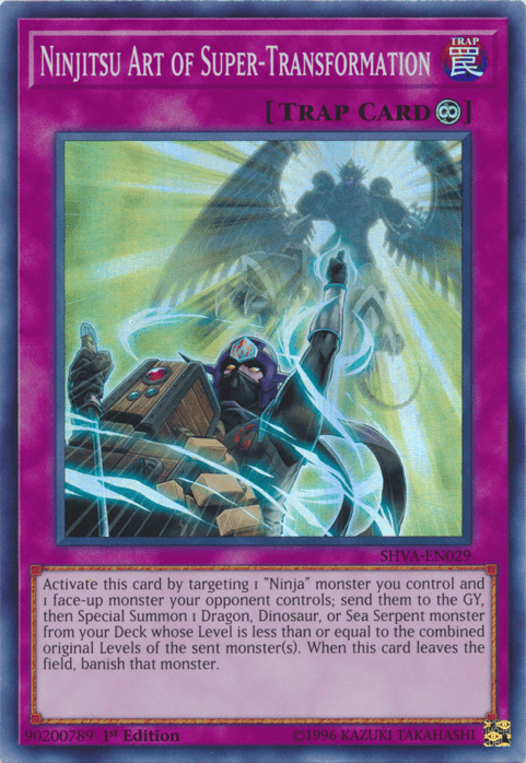 Ninjitsu Art of Super-Transformation [SHVA-EN029] Super Rare - Josh's Cards