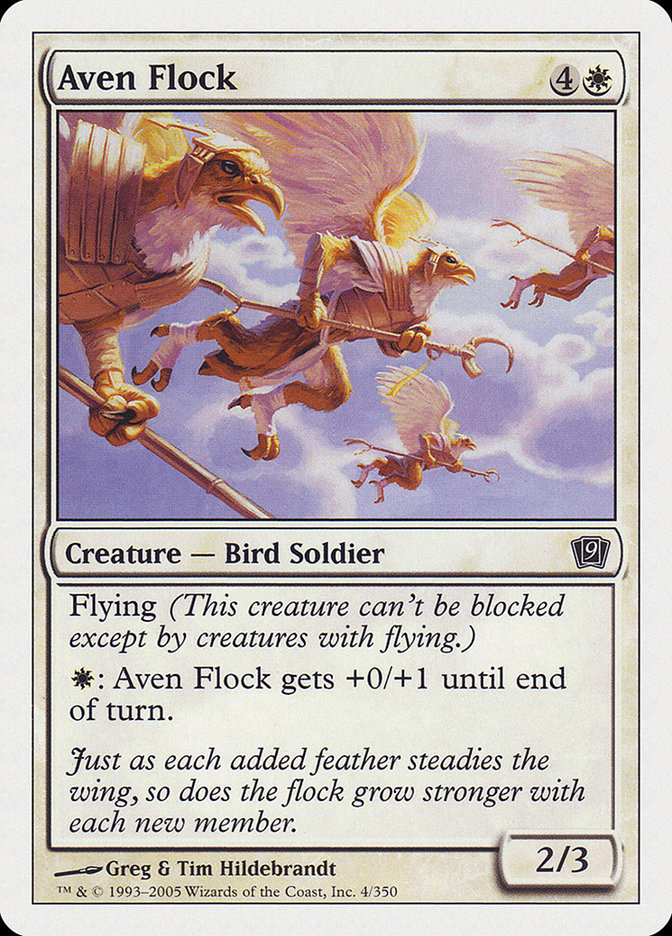 Aven Flock [Ninth Edition] Foil