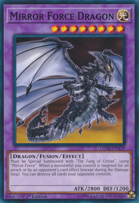 Mirror Force Dragon [LEDD-ENA39] Common - Josh's Cards