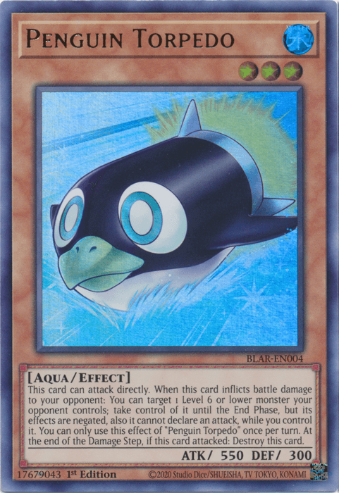 Penguin Torpedo [BLAR-EN004] Ultra Rare - Josh's Cards