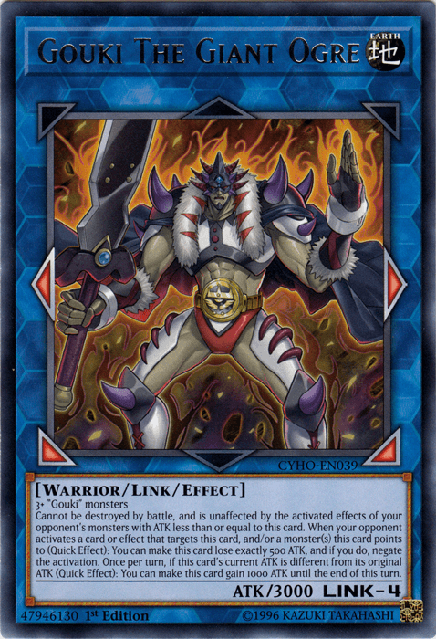 Gouki The Giant Ogre [CYHO-EN039] Rare - Josh's Cards