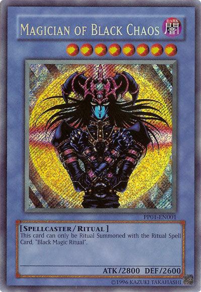 Magician of Black Chaos [PP01-EN001] Secret Rare - Josh's Cards