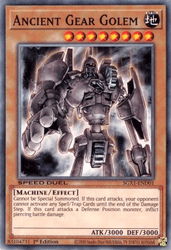 Ancient Gear Golem [SGX1-END01] Common - Josh's Cards