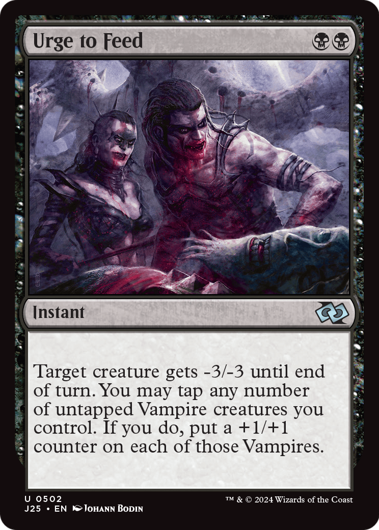 Urge to Feed (J25-502) - Foundations Jumpstart