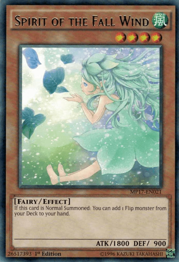 Spirit of the Fall Wind [MP17-EN021] Rare - Josh's Cards