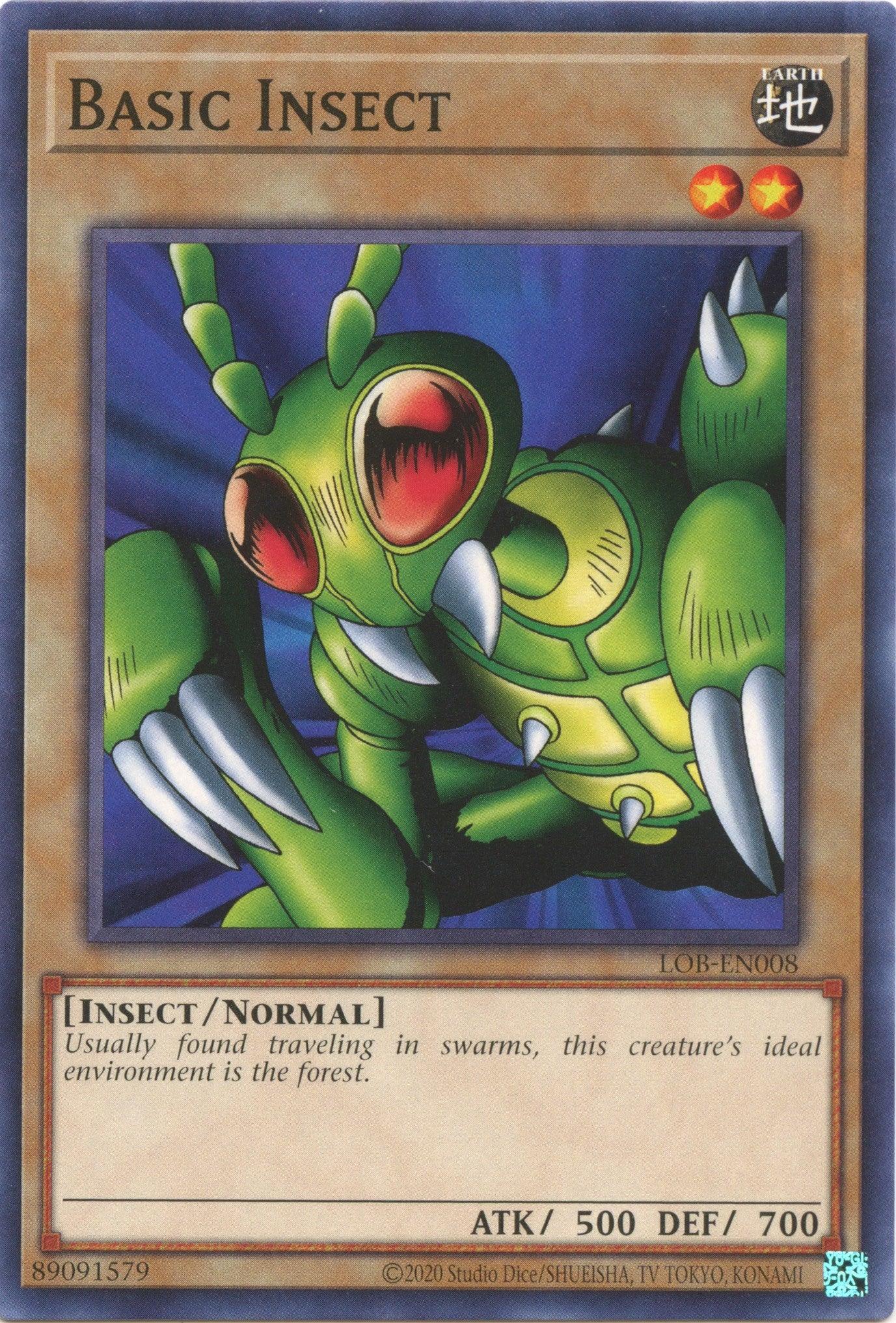 Basic Insect (25th Anniversary) [LOB-EN008] Common - Josh's Cards