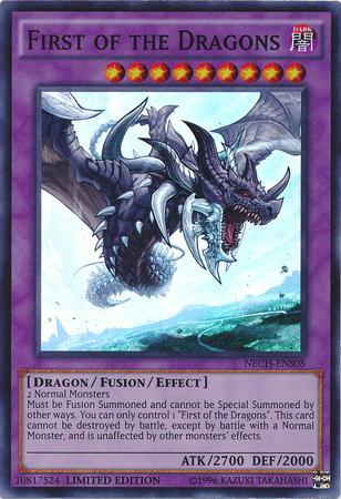 First of the Dragons (SE) [NECH-ENS08] Super Rare - Josh's Cards