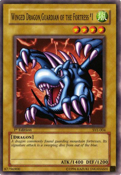 Winged Dragon, Guardian of the Fortress #1 [SYE-004] Common - Josh's Cards