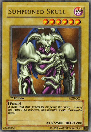 Summoned Skull [MRD-003] Ultra Rare - Josh's Cards