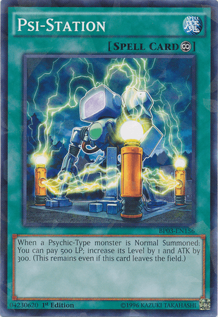Psi-Station [BP03-EN156] Shatterfoil Rare - Josh's Cards