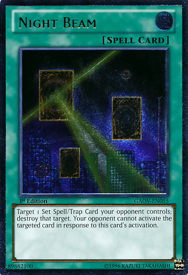Night Beam [GAOV-EN055] Ultimate Rare - Josh's Cards