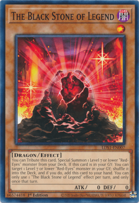 The Black Stone of Legend [LDS1-EN007] Common - Josh's Cards