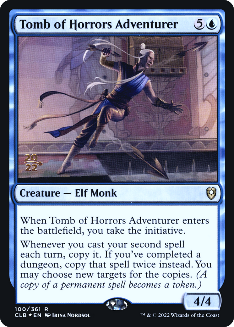 Tomb of Horrors Adventurer (PRE-100S) - Battle for Baldur's Gate Promos Foil