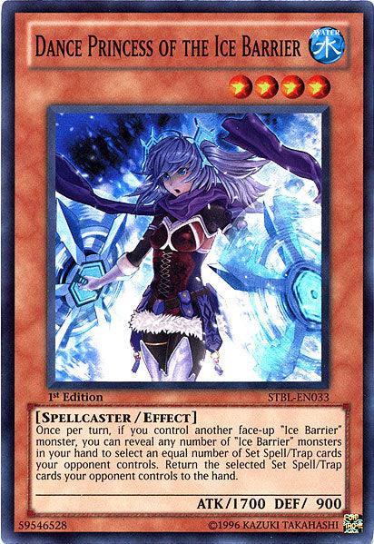 Dance Princess of the Ice Barrier [STBL-EN033] Super Rare - Josh's Cards