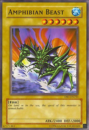 Amphibian Beast [DB1-EN211] Common - Josh's Cards