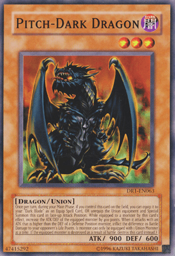 Pitch-Dark Dragon [DR1-EN063] Common - Josh's Cards