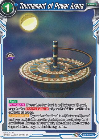 Tournament of Power Arena (BT9-037) [Universal Onslaught] Parallel Foil