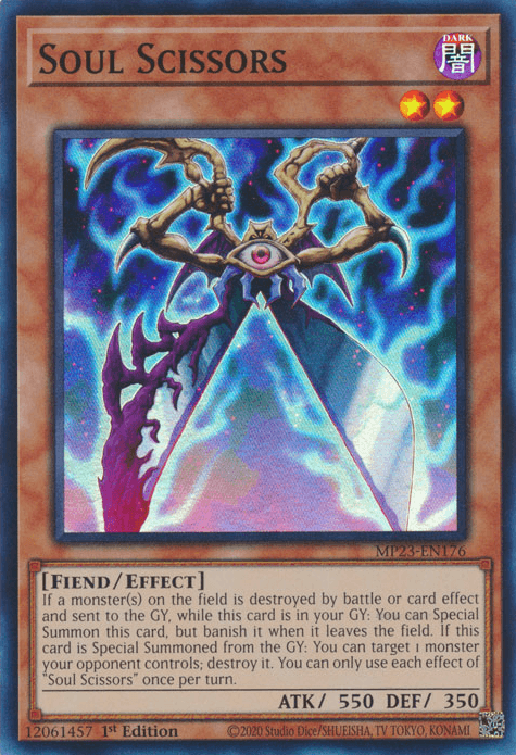 Soul Scissors [MP23-EN176] Super Rare - Josh's Cards