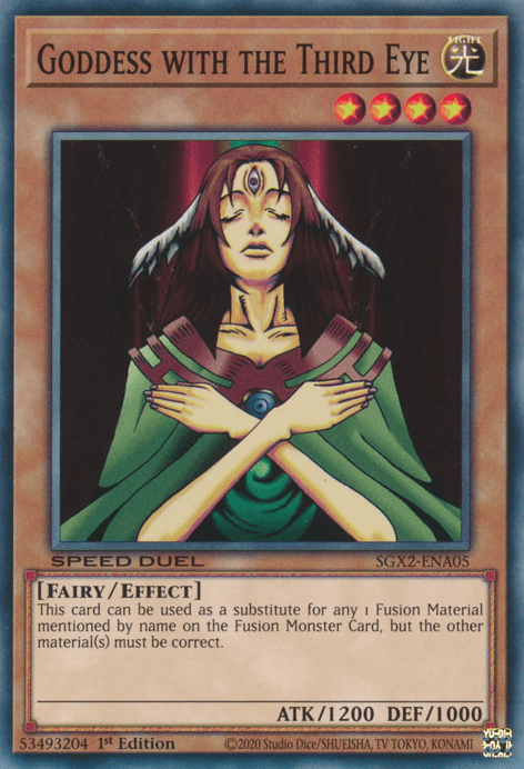 Goddess with the Third Eye [SGX2-ENA05] Common - Josh's Cards