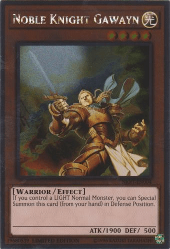 Noble Knight Gawayn [NKRT-EN004] Platinum Rare - Josh's Cards