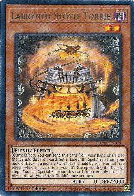 Labrynth Stovie Torbie [TAMA-EN019] Rare - Josh's Cards