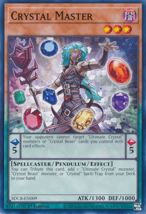 Crystal Master [SDCB-EN009] Common - Josh's Cards