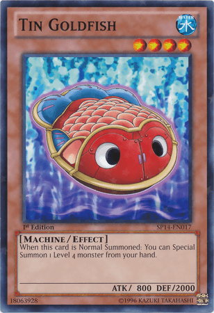 Tin Goldfish [SP14-EN017] Starfoil Rare - Josh's Cards