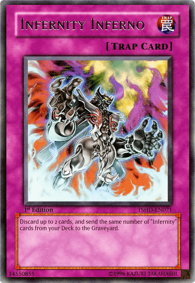 Infernity Inferno [TSHD-EN071] Rare - Josh's Cards