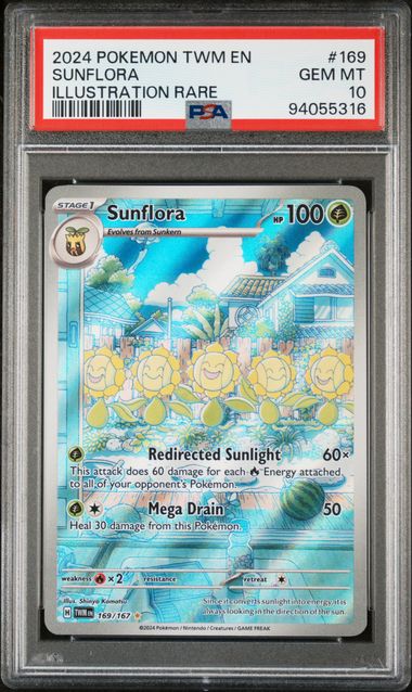 Sunflora Twilight Masquerade 169/167 PSA 10