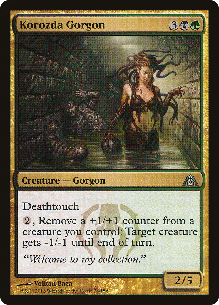 Korozda Gorgon (DGM-078) - Dragon's Maze