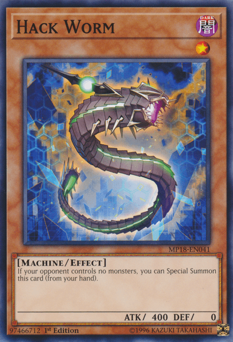 Hack Worm [MP18-EN041] Common - Josh's Cards