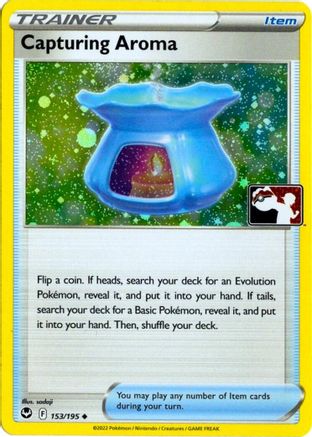 Capturing Aroma (Cosmos Holo) 153/195 - Prize Pack Series Cards Holofoil