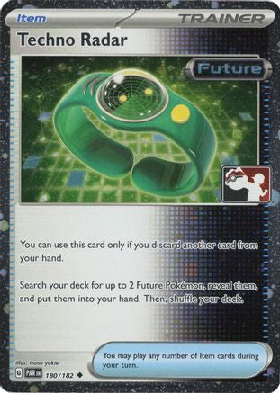 Techno Radar (Cosmos Holo) 180/182 - Prize Pack Series Cards Holofoil