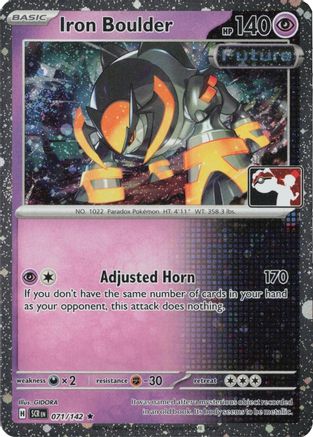 Iron Boulder (Cosmos Holo) 071/142 - Prize Pack Series Cards Holofoil