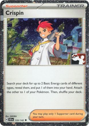 Crispin (Cosmos Holo) 133/142 - Prize Pack Series Cards Holofoil