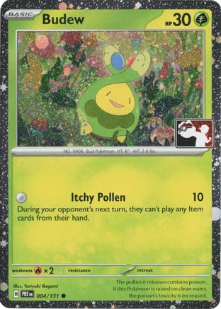 Budew (Cosmos Holo) 004/131 - Prize Pack Series Cards Holofoil