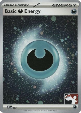 Basic Darkness Energy MEE (Cosmos Holo) 007/null - Prize Pack Series Cards Holofoil