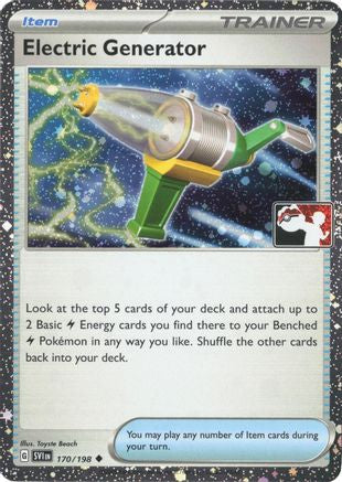 Electric Generator (Cosmos Holo) 170/198 - Prize Pack Series Cards Holofoil