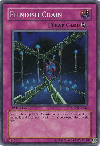Fiendish Chain [ABPF-EN064] Super Rare - Josh's Cards